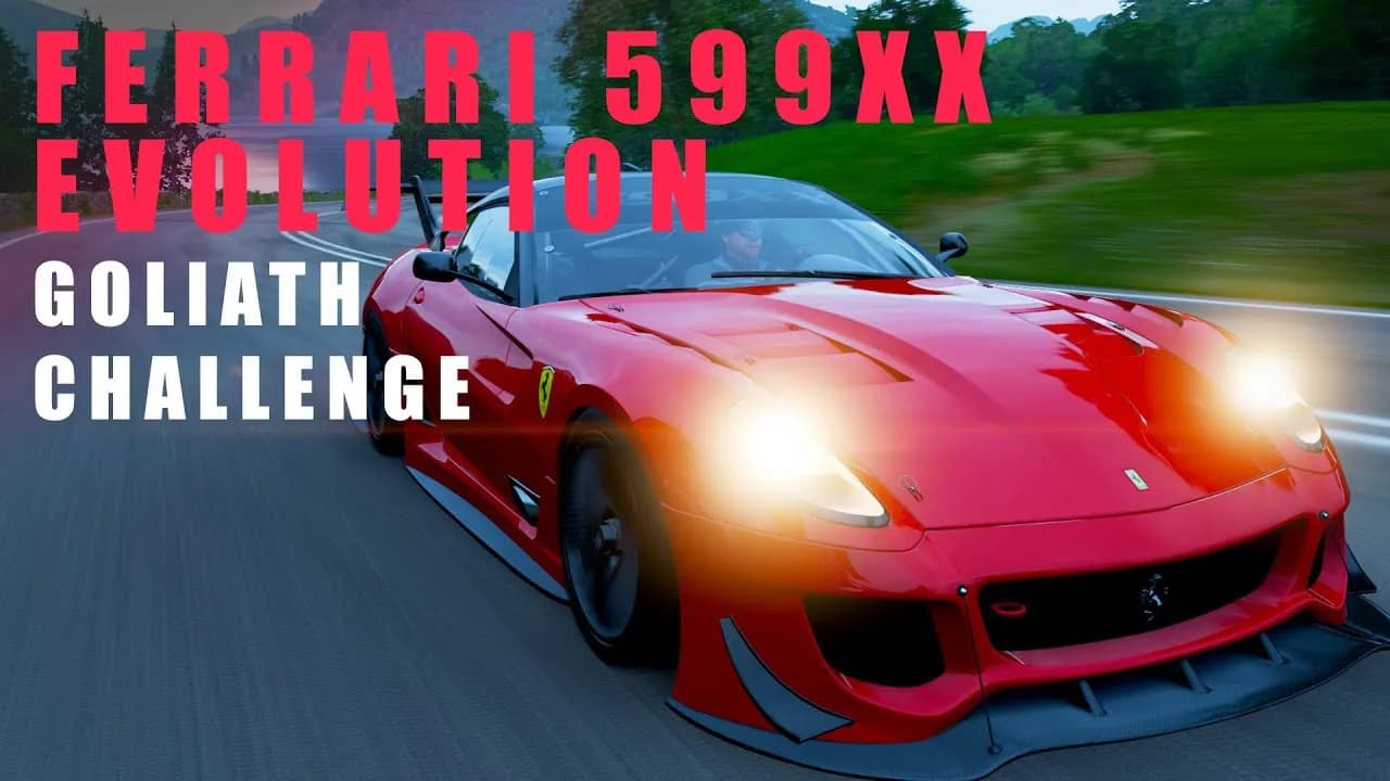 Najszybsze auto w Forza Horizon 4 – Ferrari 599XX Evolution i jego tuning