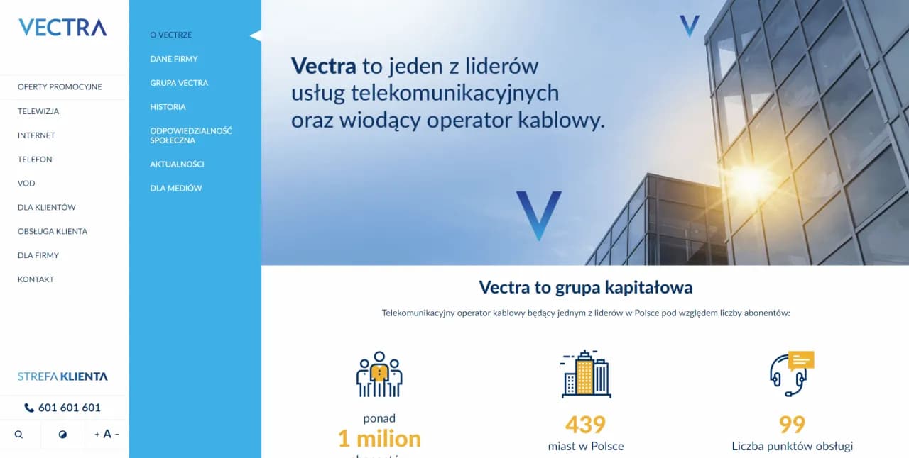 Opinie użytkowników o internecie Vectra - Sprawdź opinie