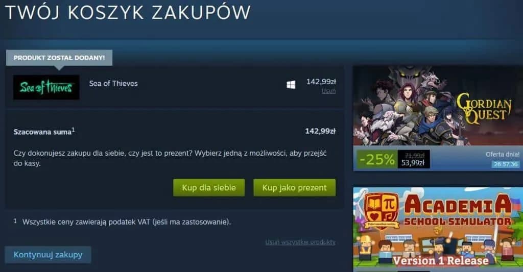 Jak kupić grę na Steam - uniknij najczęstszych błędów i oszczędzaj