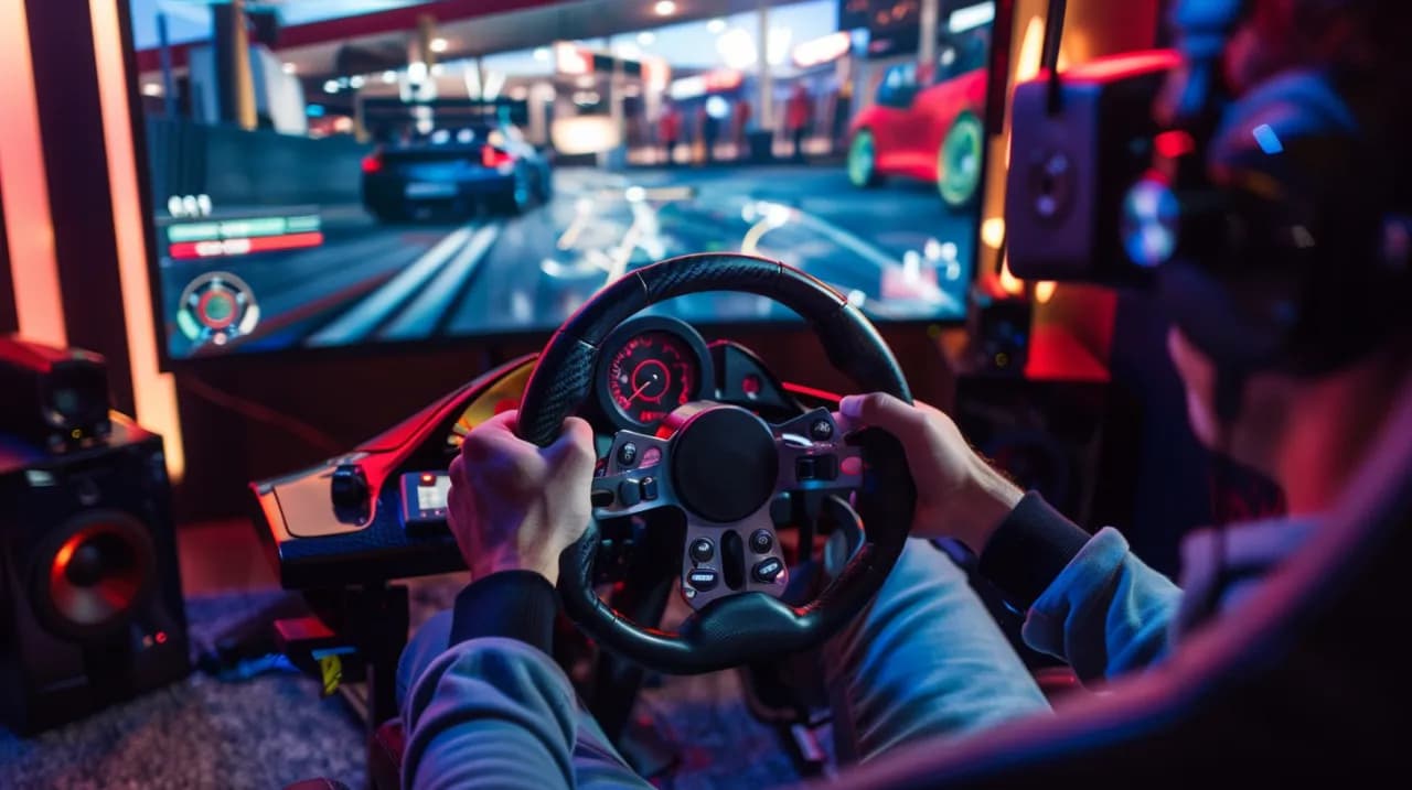 Gry wyścigowe na kierownicę: Które dają najwięcej adrenaliny?